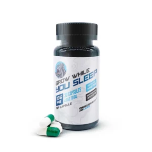 Alternative view of Grow While You Sleep Capsules (MK-677 + Zinc + 5-HTP + Vitamin B6 + TUDCA)