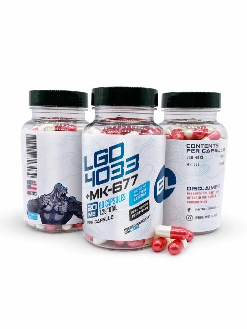LGD 4033 + MK-677 Capsules