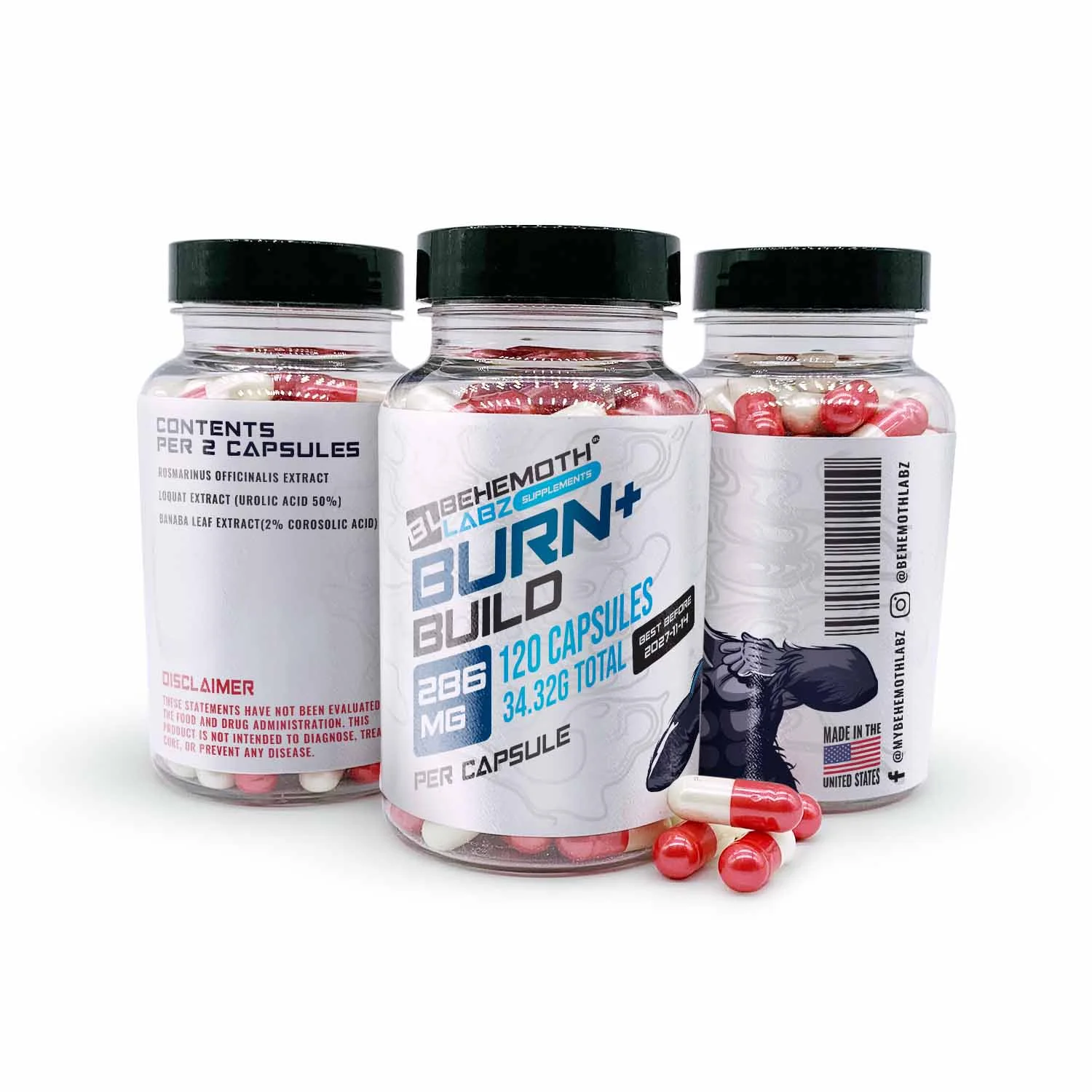 Burn + Build Capsules