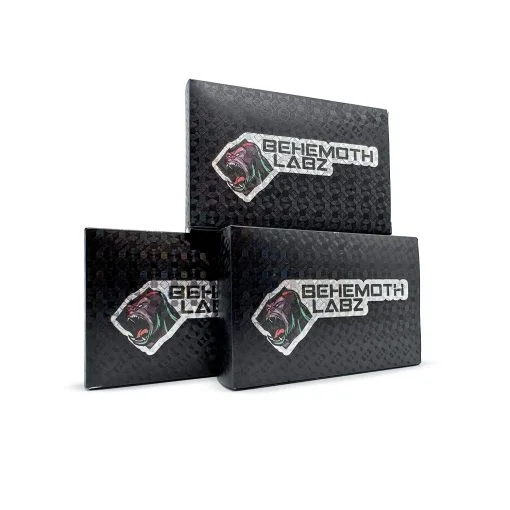 Black Foil Waterproof Playing Cards - Image 2