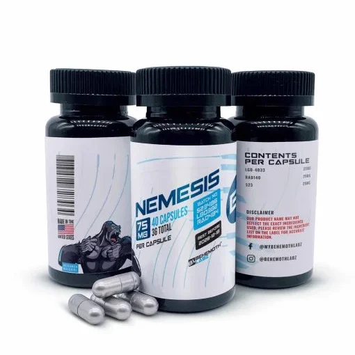Nemesis Capsules (LGD-4033 + RAD-140 + S-23)